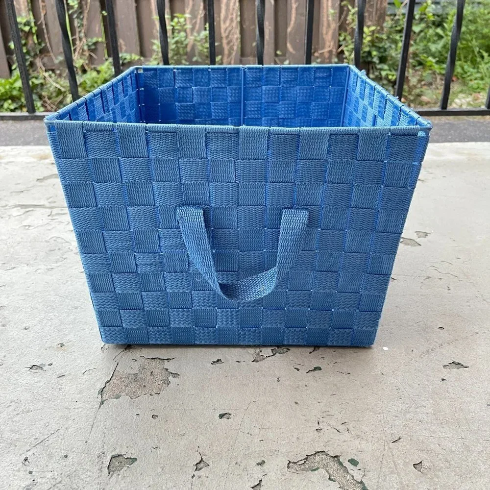 Large Woven Basket with Handles